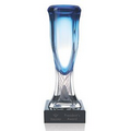 Jaffa  Art Glass Azul Vase
